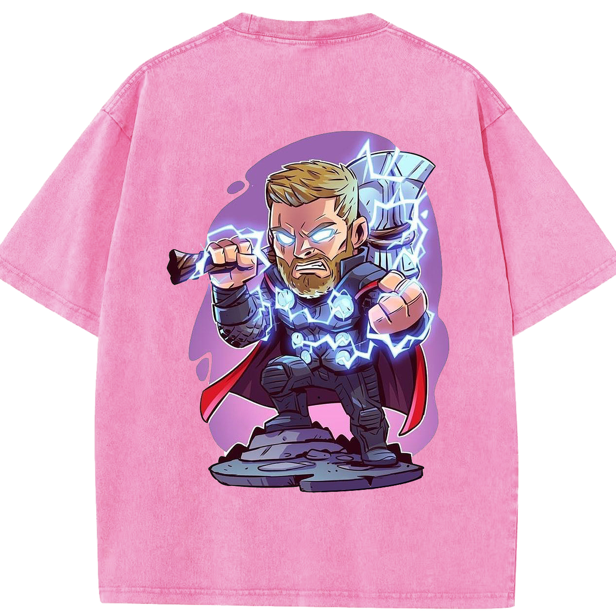 （画像用） アベンジャーズ The Avengers 綿100% ヴィンテージ風 半袖Tシャツ（背面プリント）